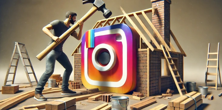 xây dựng ứng dụng instagram